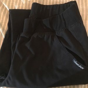 Cherokee SMALL Black scrub bottoms